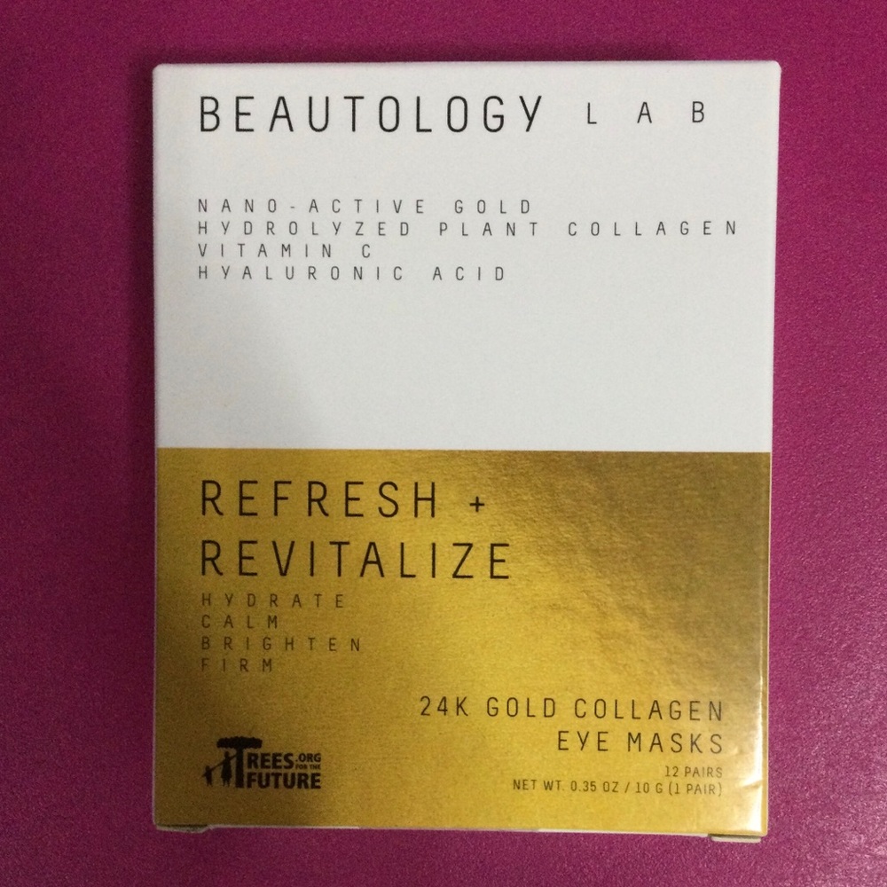 BEAUTOLOGY LAB 24k GOLD COLLAGEN EYE MASK